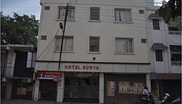Hotel Surya-Front View1
